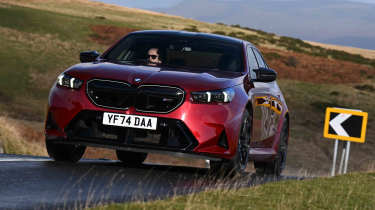 BMW M5 - front cornering, right